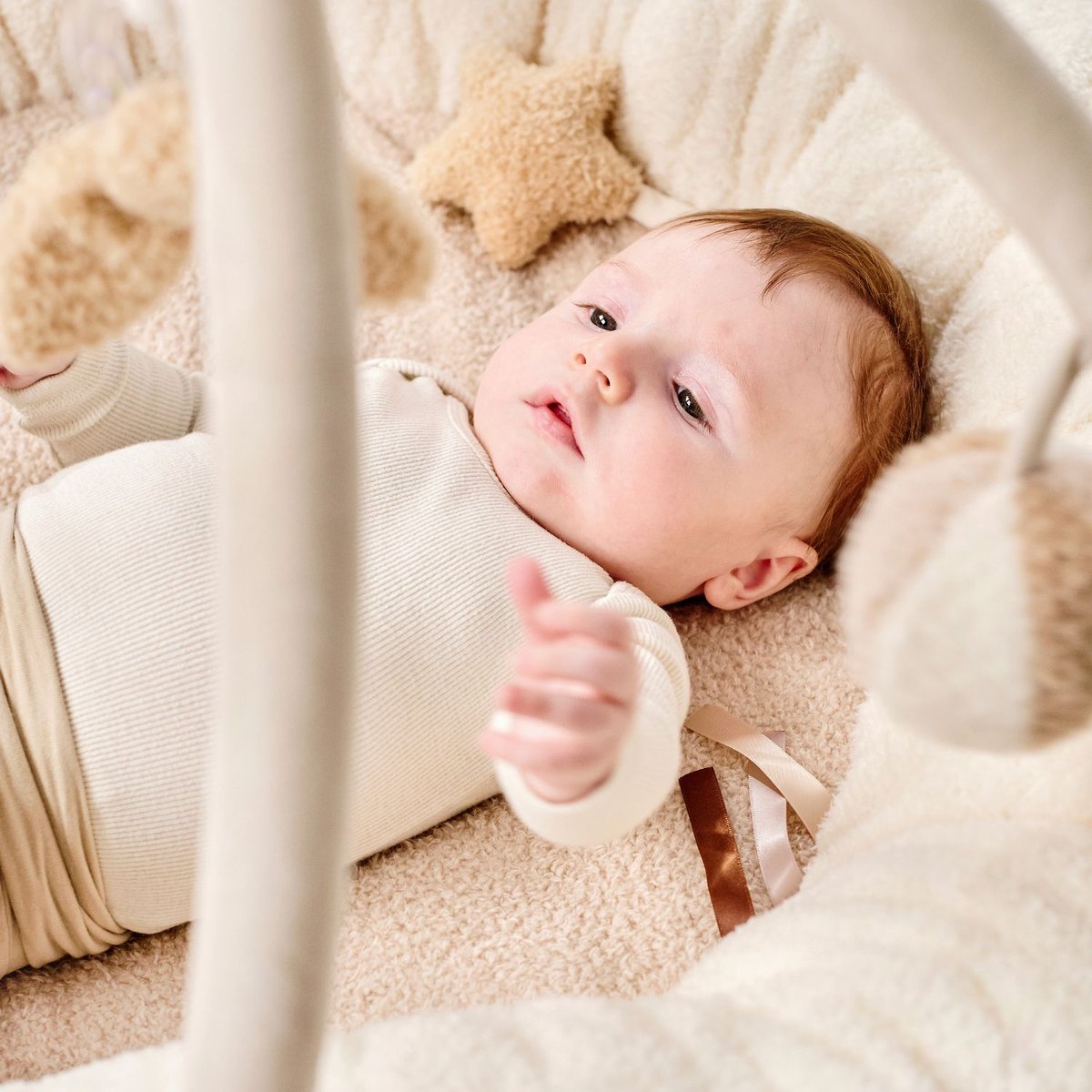 Tapis d'éveil avec arches ecru, beige, NATTOU