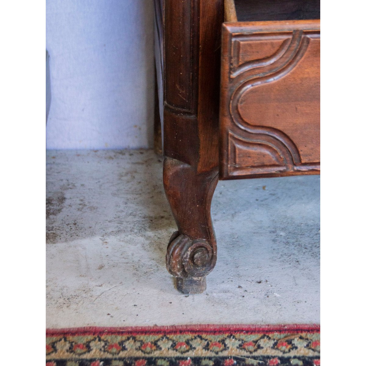 Commode bordelaise en bois Garance N°514 - Bon état bois foncé, DEBONGOUT