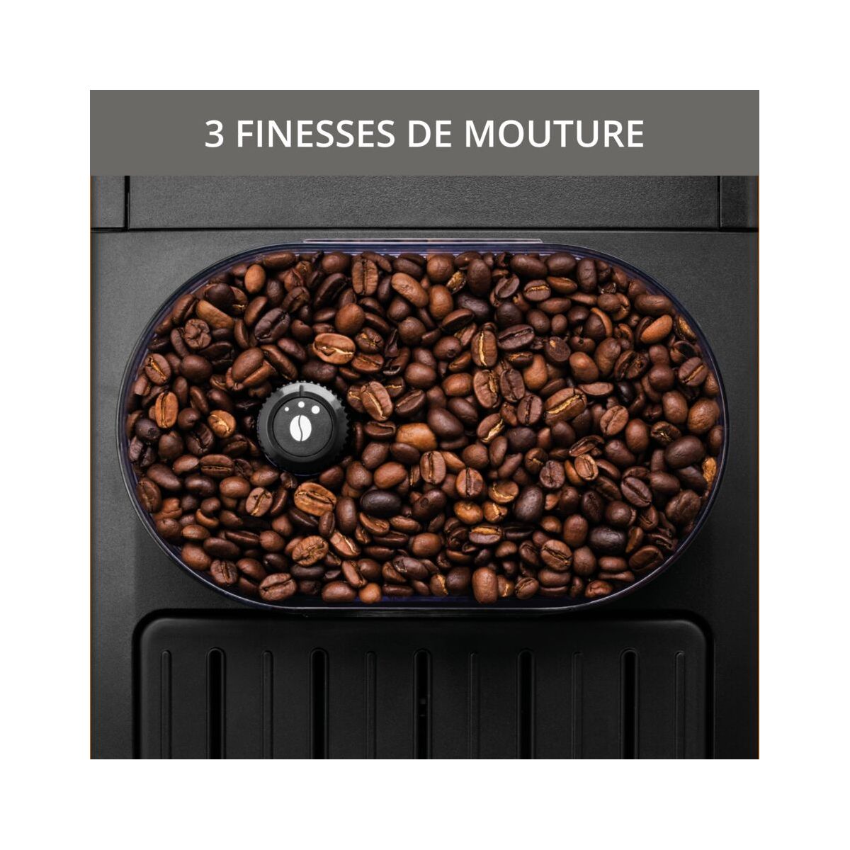 Expresso Broyeur YY5569FD couleur unique, KRUPS
