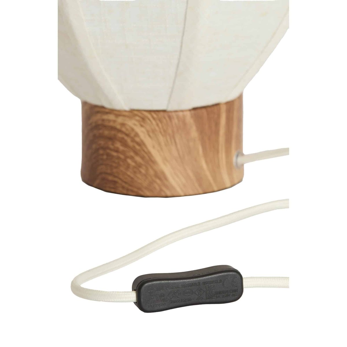 Lampe À Poser Métal KYZO naturel, LIGHT & LIVING