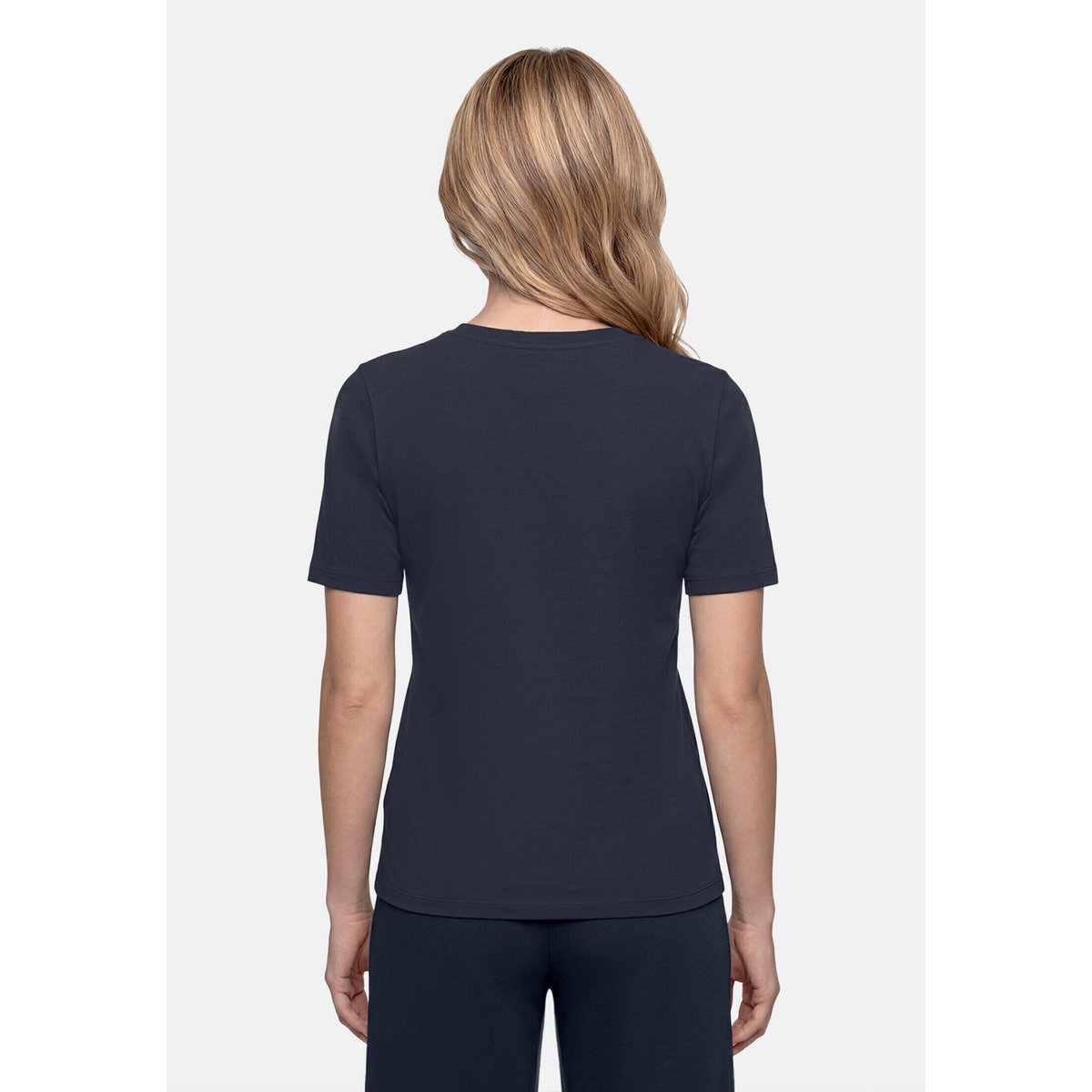 T-shirt basique à impression patch dark blue/brown, BETTY BARCLAY