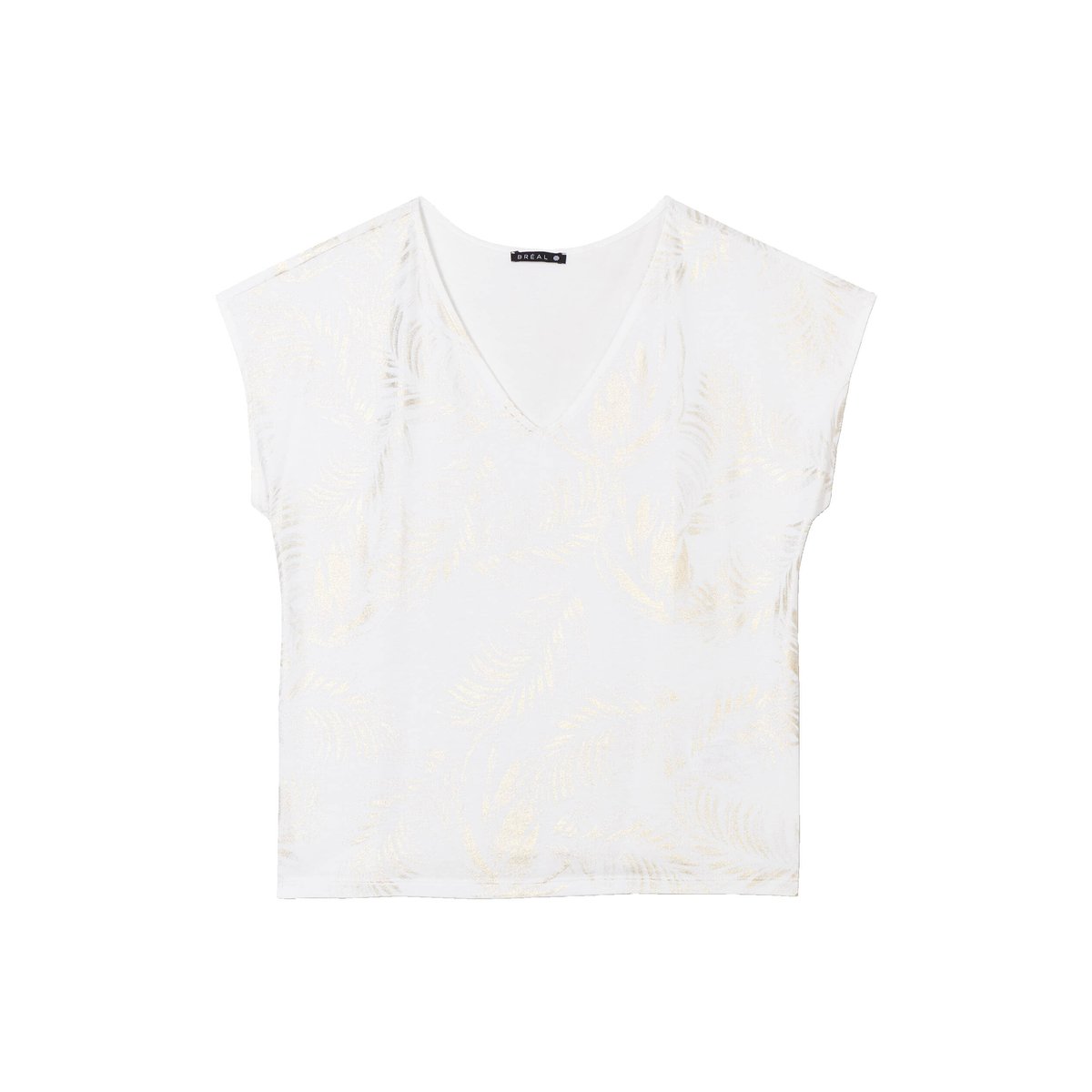 T-shirt manches courtes blanc, BREAL