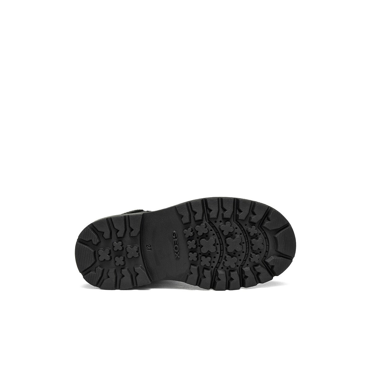 Botines con cordones SHAYLAX WATERPROOF negro, GEOX