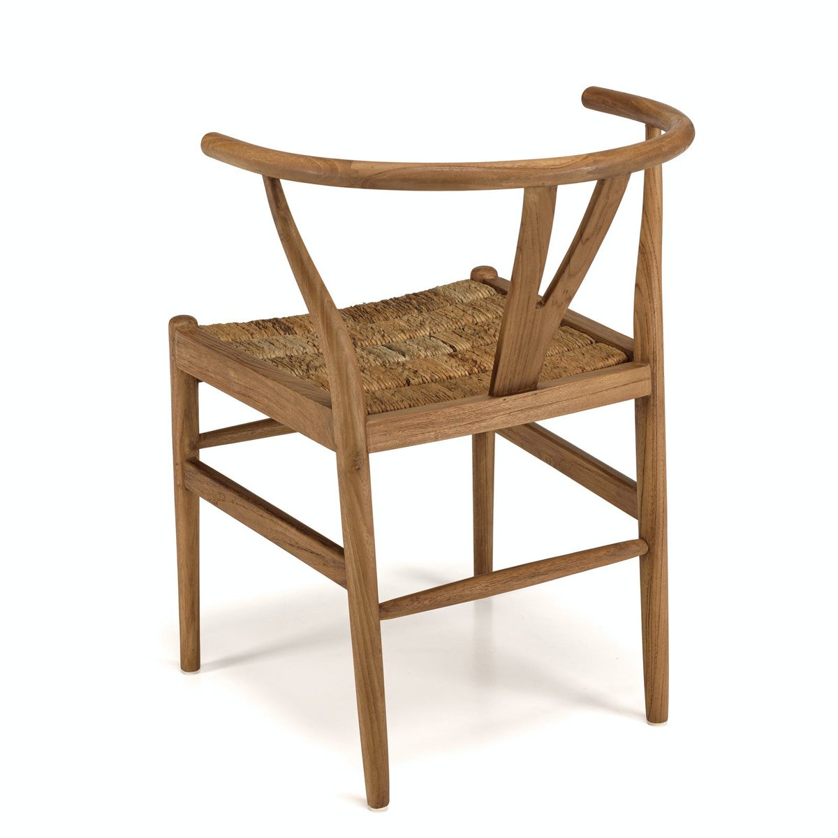 Chaise vintage bois recyclé et cannage chanvre tressé SWING bois, PIER IMPORT