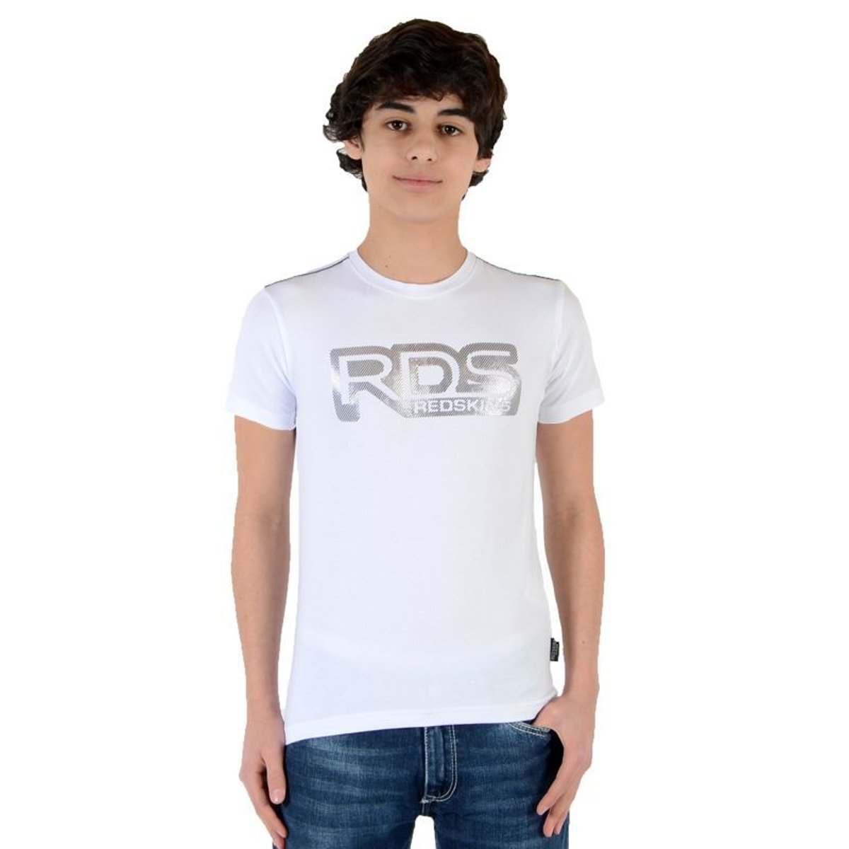 Tee Shirt Fleming blanc, REDSKINS