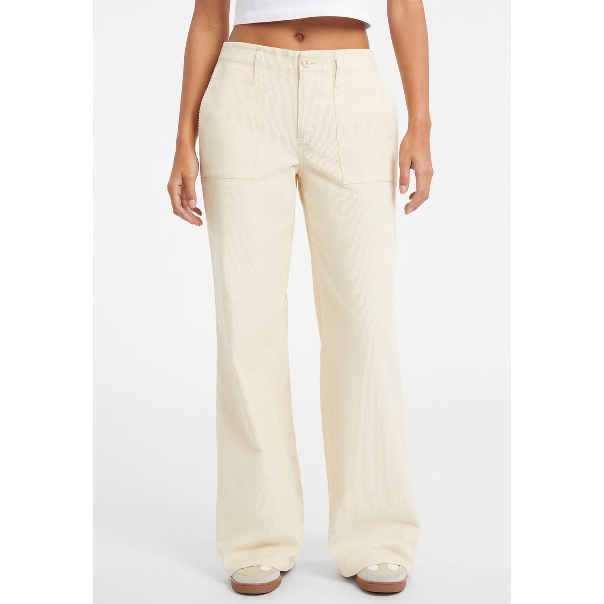Pantalon Utilitaire Jambe Large beige, GUESS JEANS