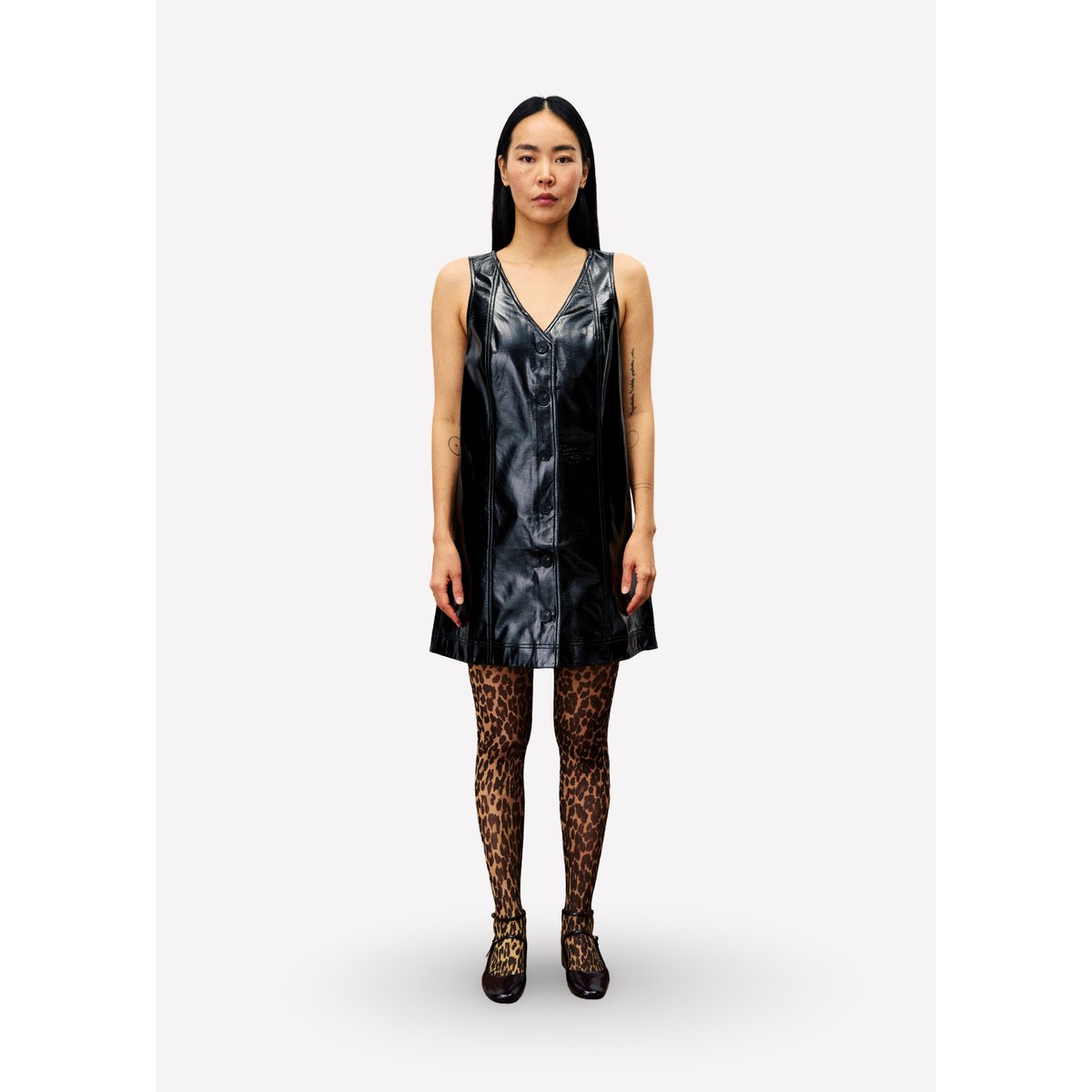 Robe en coton MILLET noir, FRNCH