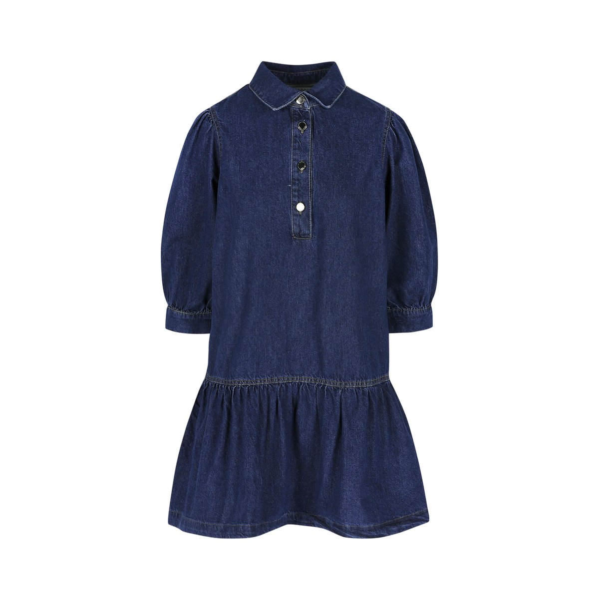 Robe courte en denim medium blue, LOLALIZA