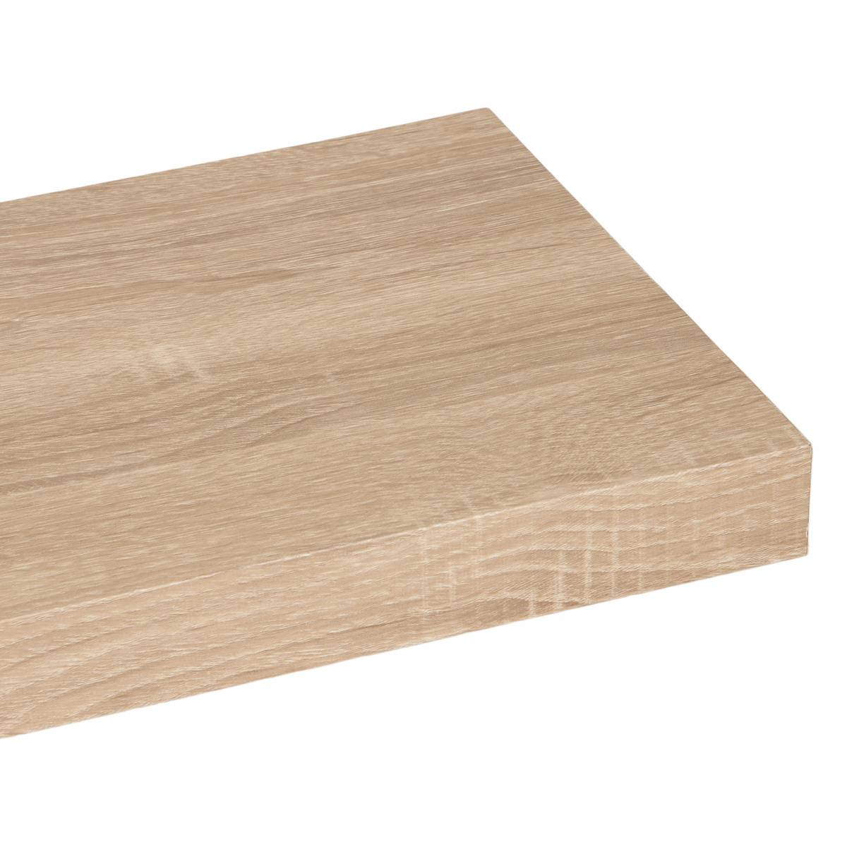Etagère murale effet bois à fixation invisible FIXY beige, 5FIVE SIMPLY SMART