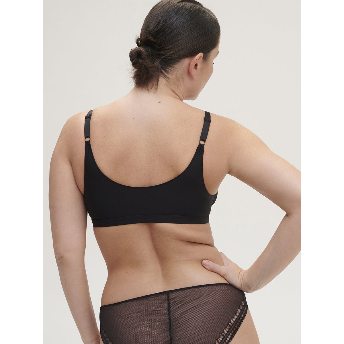 Soutien-gorge triangle sans-armatures, OLYMPE noir, SIMONE PERELE