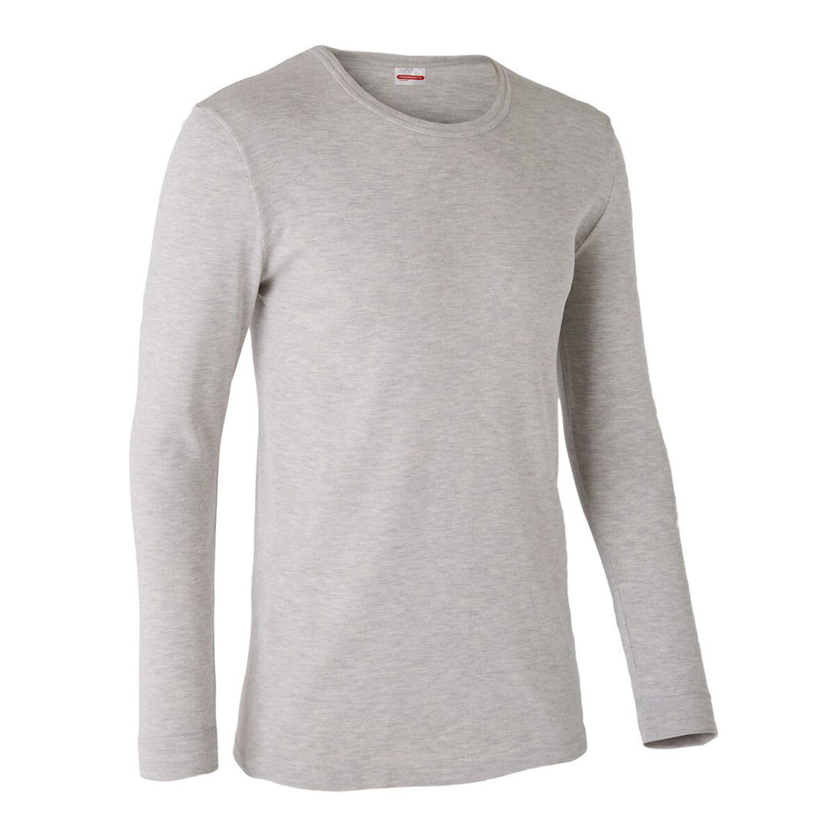 T-shirt manches longues Thermolactyl gris chiné, DAMART