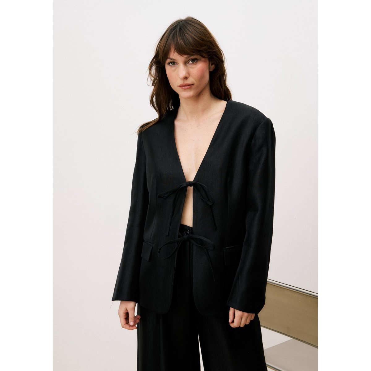 Blazer CHERYL noir, FRNCH