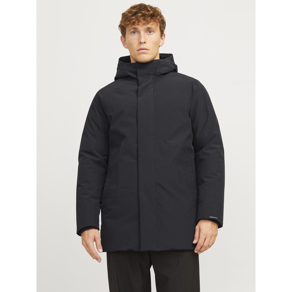 Parka noire - black, JACK & JONES
