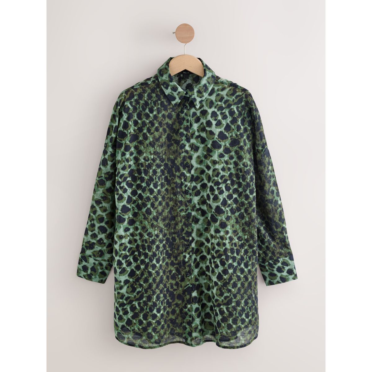 Chemise de plage vert/noir, NEXT