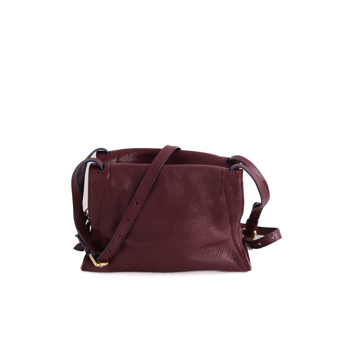 Sac à bandoulière - Bon État bordeaux, SANDRO