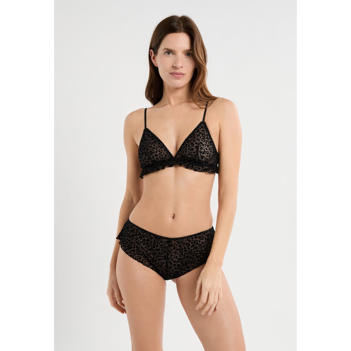 Hipster en tulle PRESTIGE noir, ETAM
