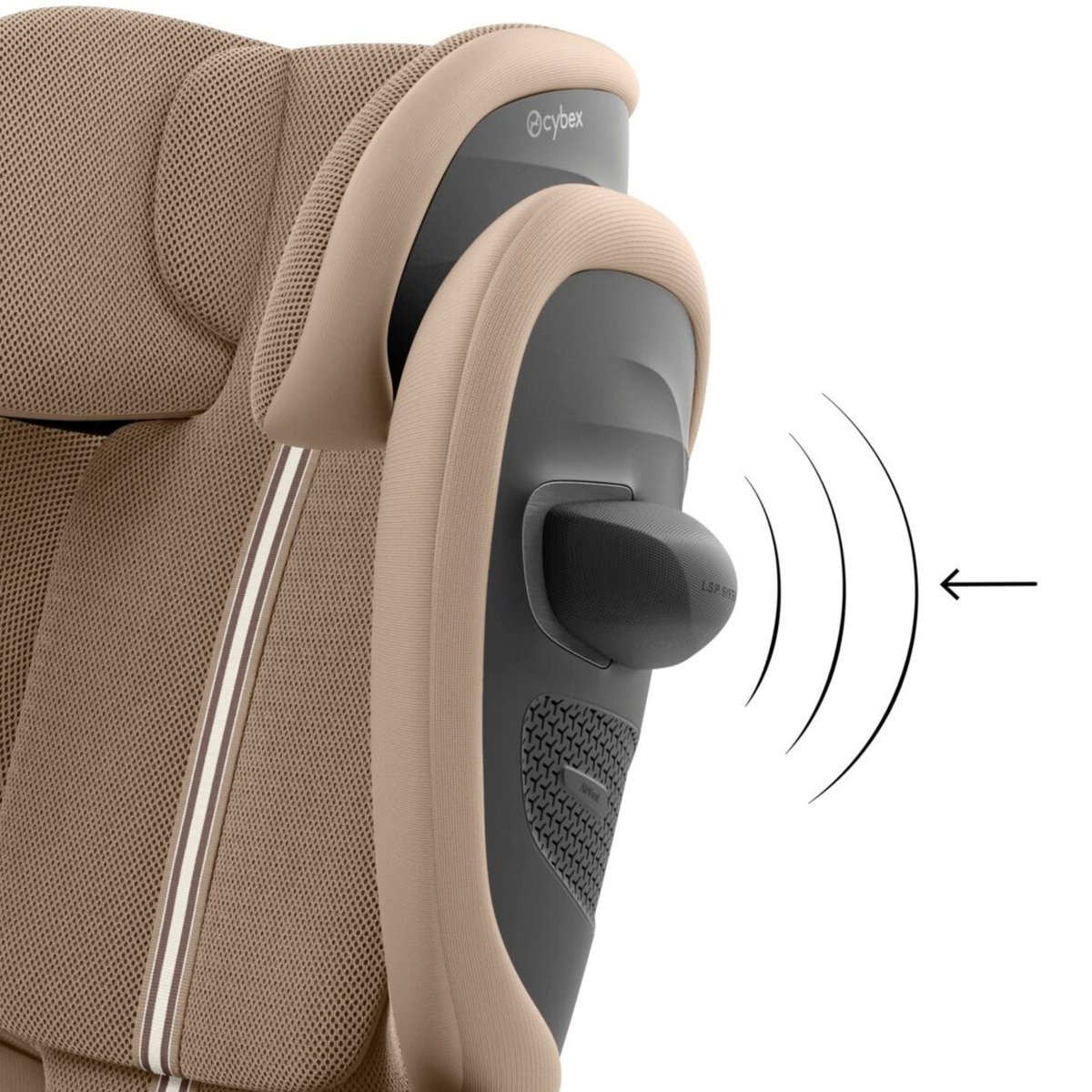 Siège auto Solution G2 plus almond beige | beige, CYBEX