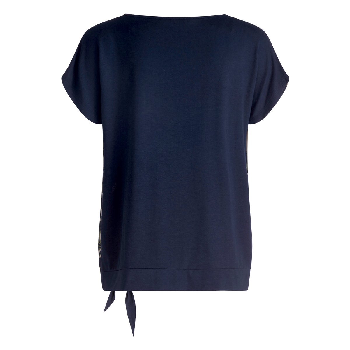 T-shirt basique à nœud dark blue/green, BETTY BARCLAY
