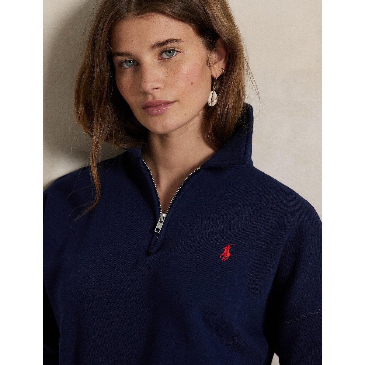 Sweatshirt im Troyerstil marine, POLO RALPH LAUREN