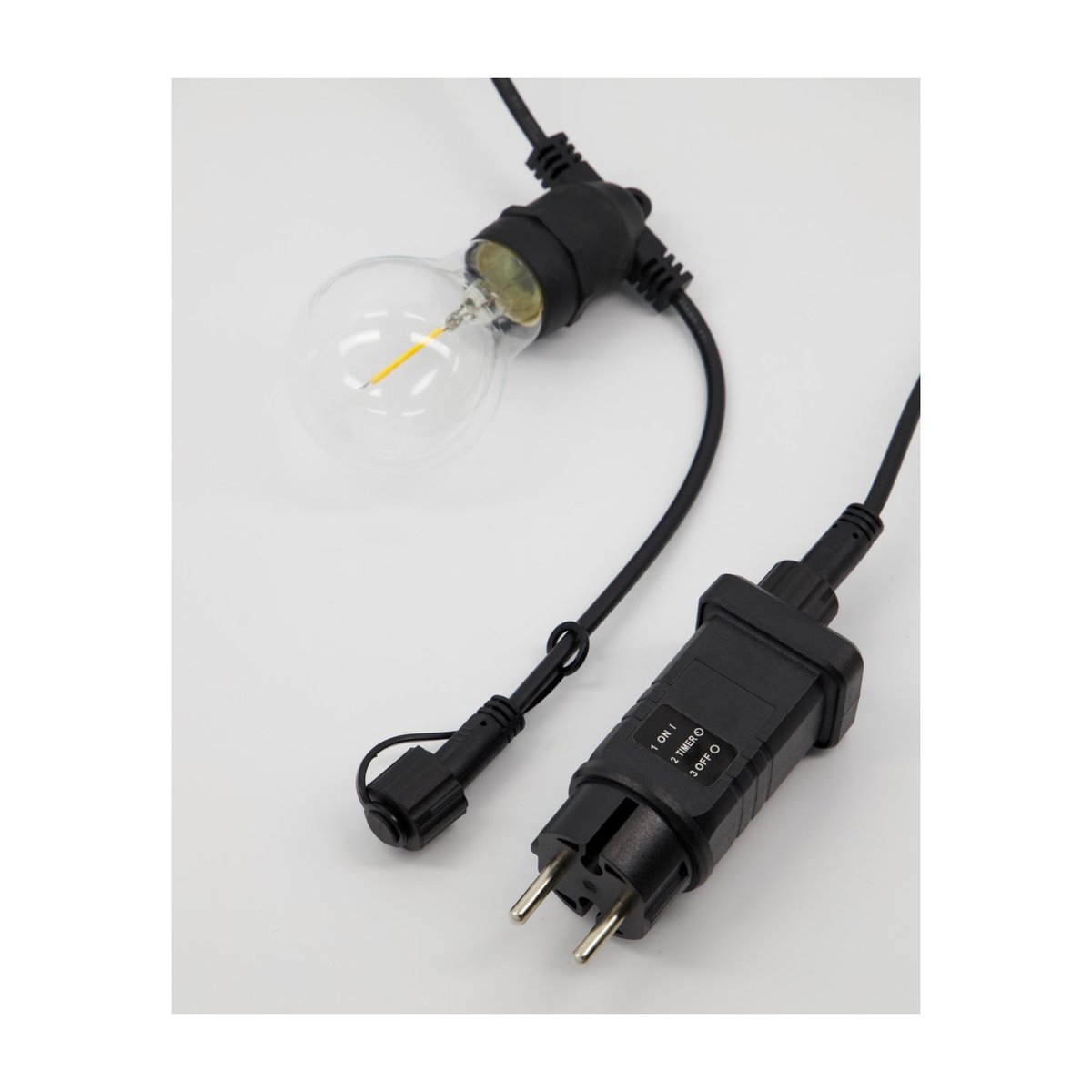 Guirlande exterieur et interieur Light noir, HOUSE DOCTOR