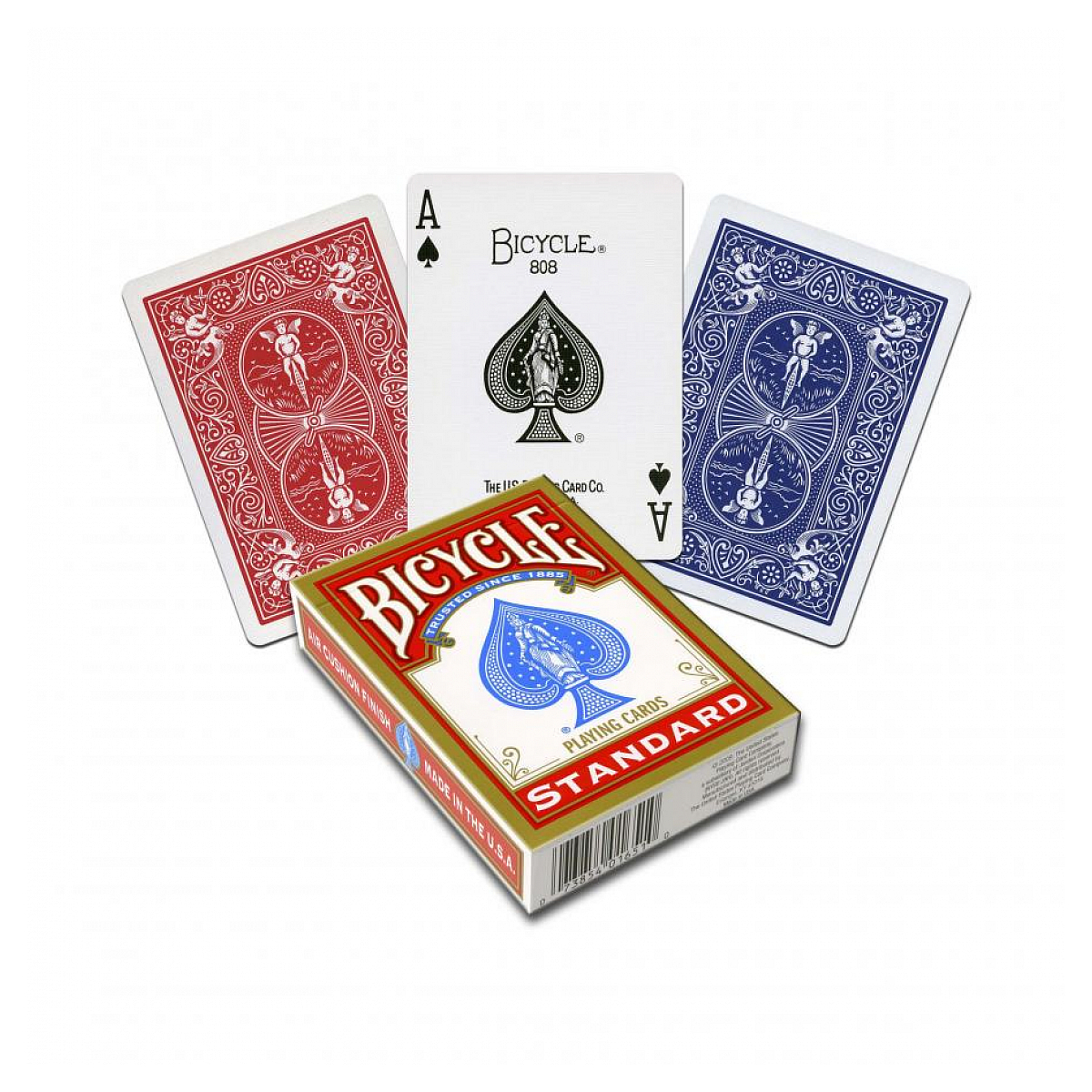Bicycle - jeu de cartes original - rider back - standard couleur unique, CARTAMUNDI