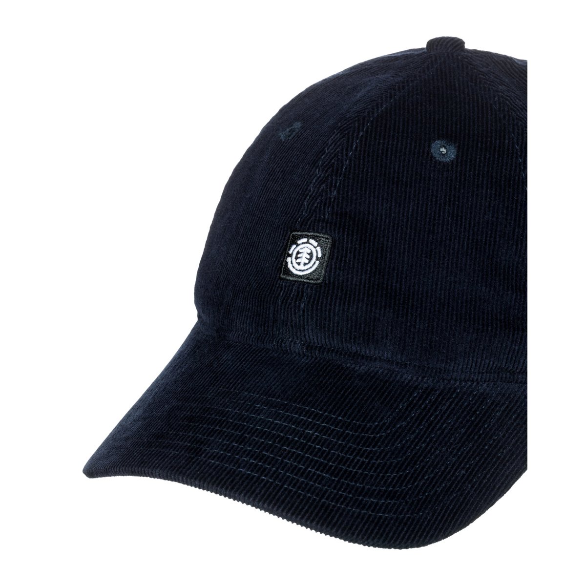 Casquette réglable classique ICON DAD CORDUROY bleu eclipse navy, ELEMENT