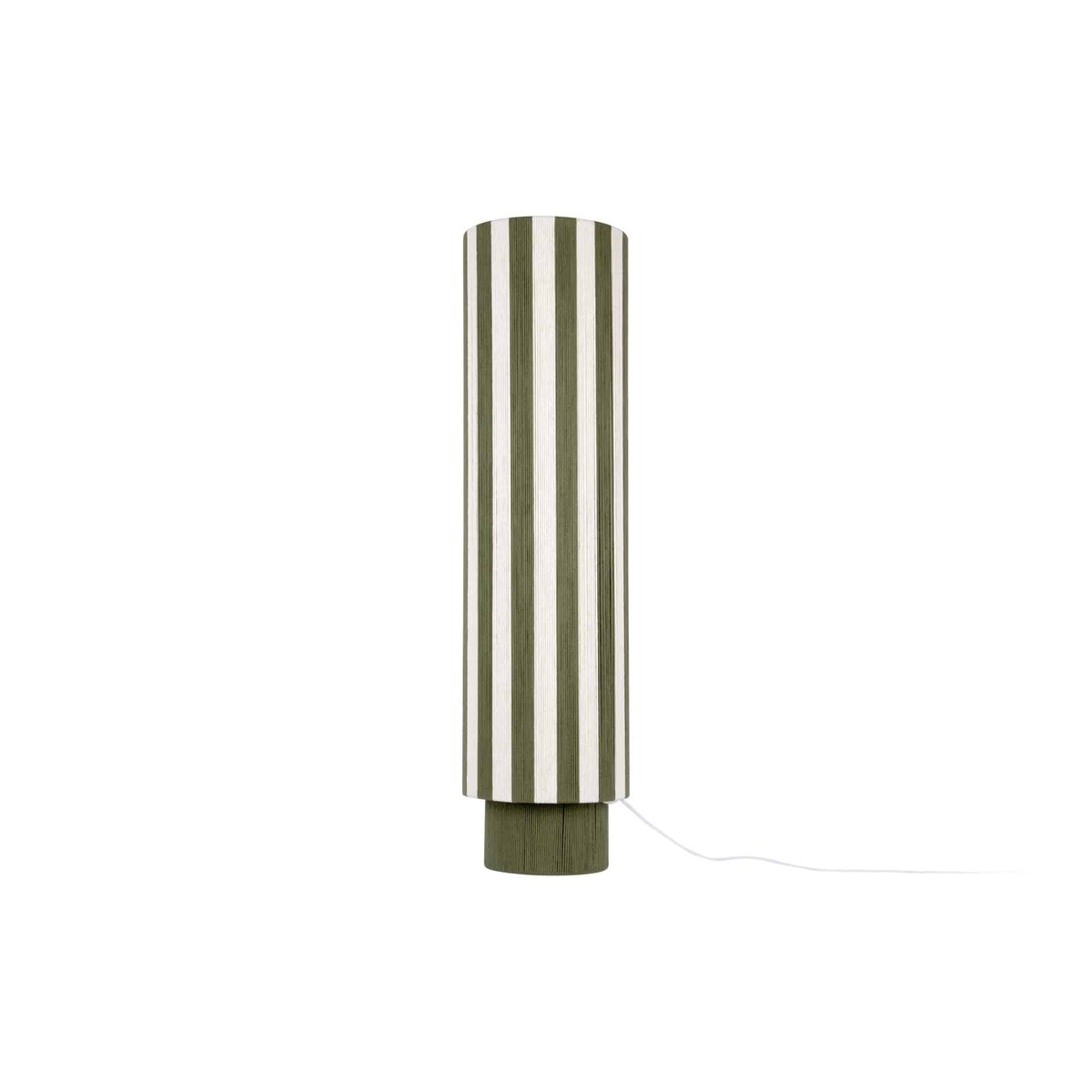 Lampadaire Coton VIENNA STRIPES vert, LEITMOTIV