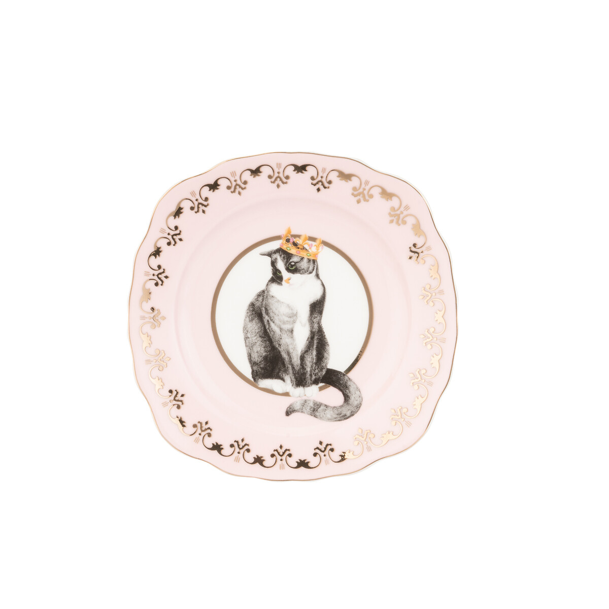 Set of 4 16cm "Best of British" Tea Plates multi-coloured, YVONNE ELLEN