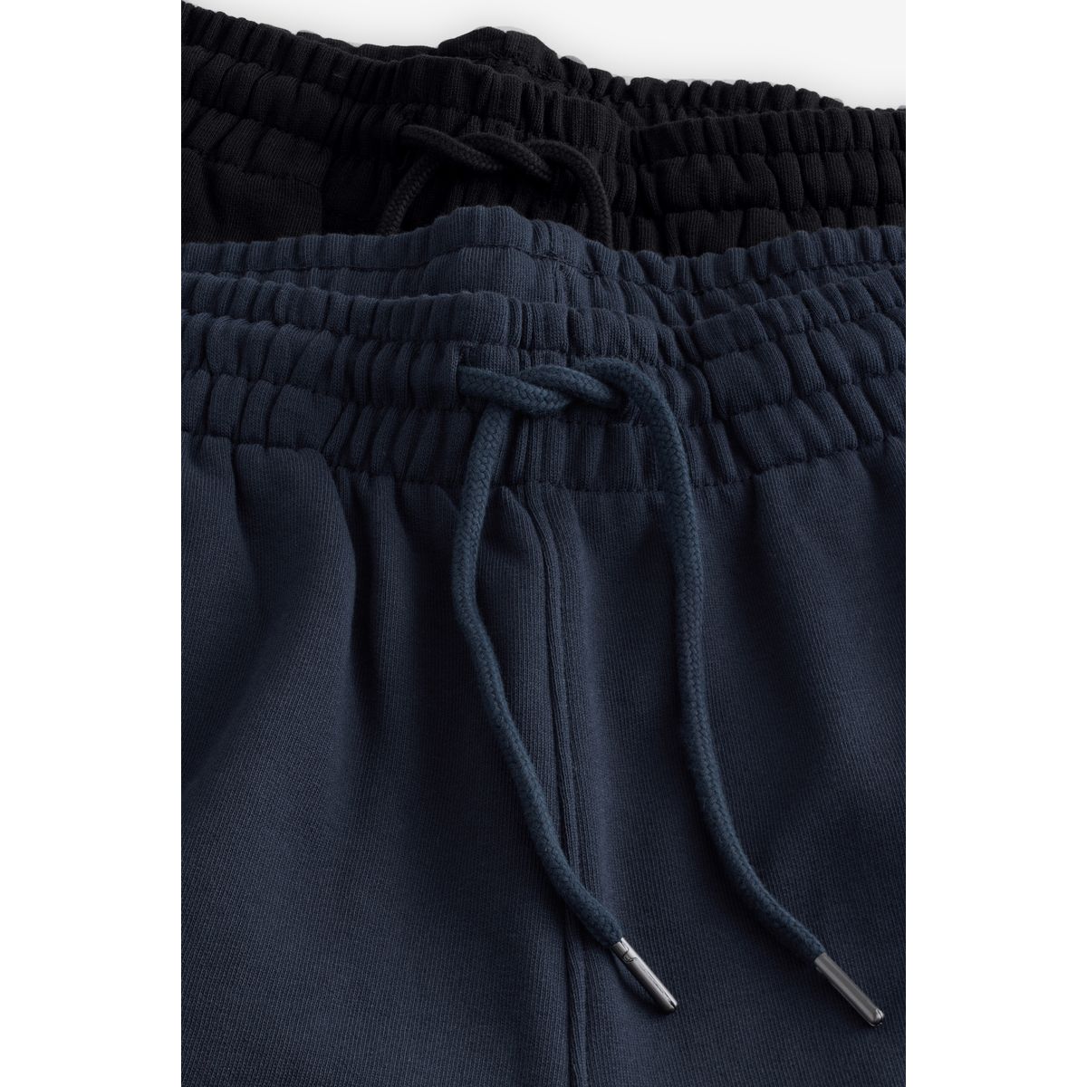 Pantalon de jogging épais, lot 2 noir/bleu marine, NEXT