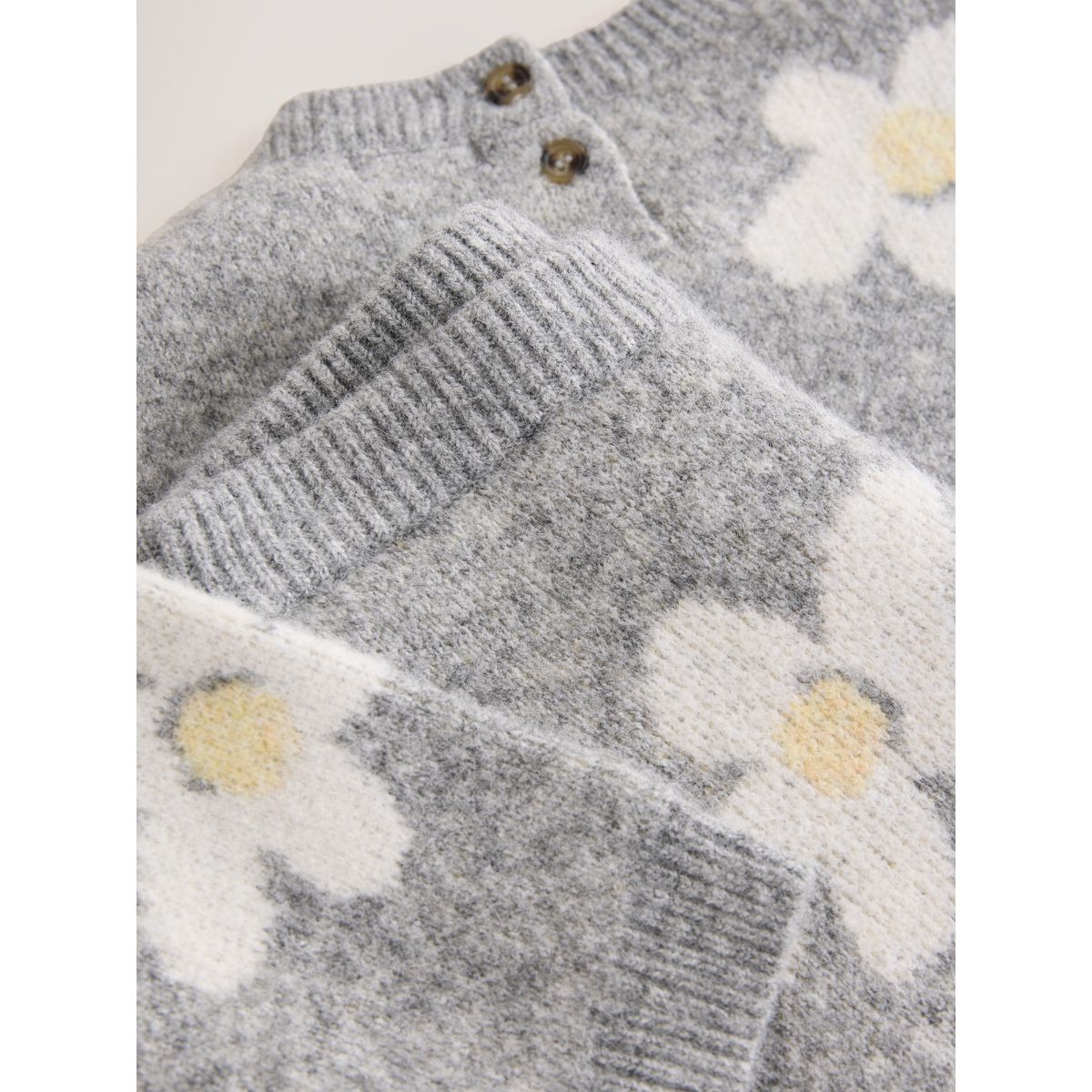 Ensemble pull et pantalon marguerite grise, NEXT