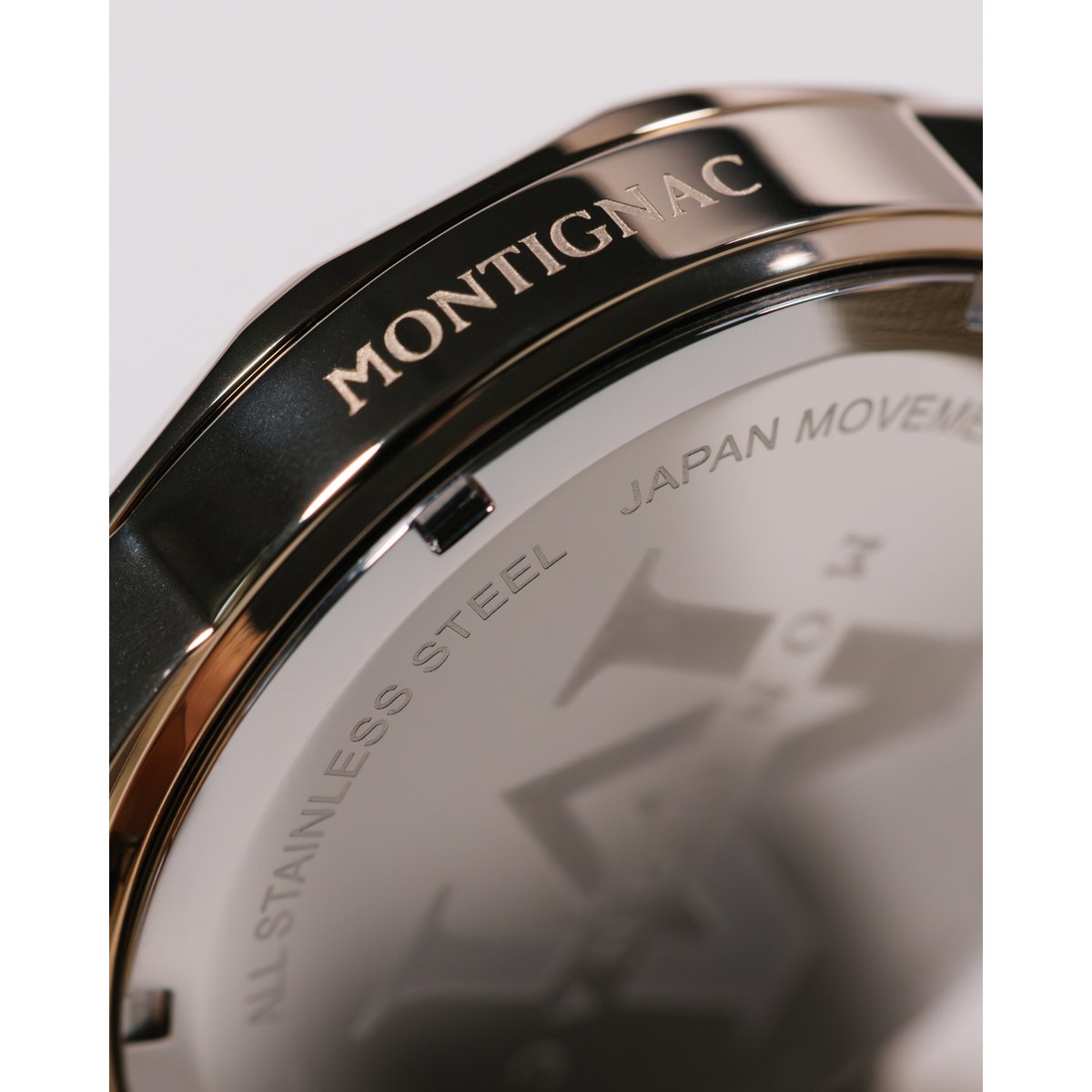 Montre Analogique ORIGINE doré champagne doré, MONTIGNAC