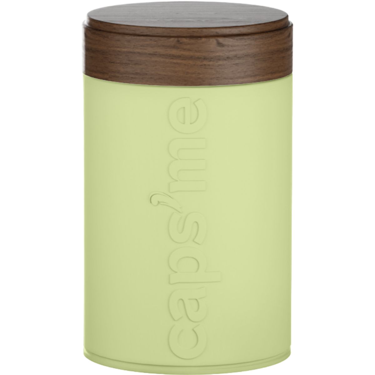 Boite à café à café verte contenance 250g couleur unique, CAPS ME