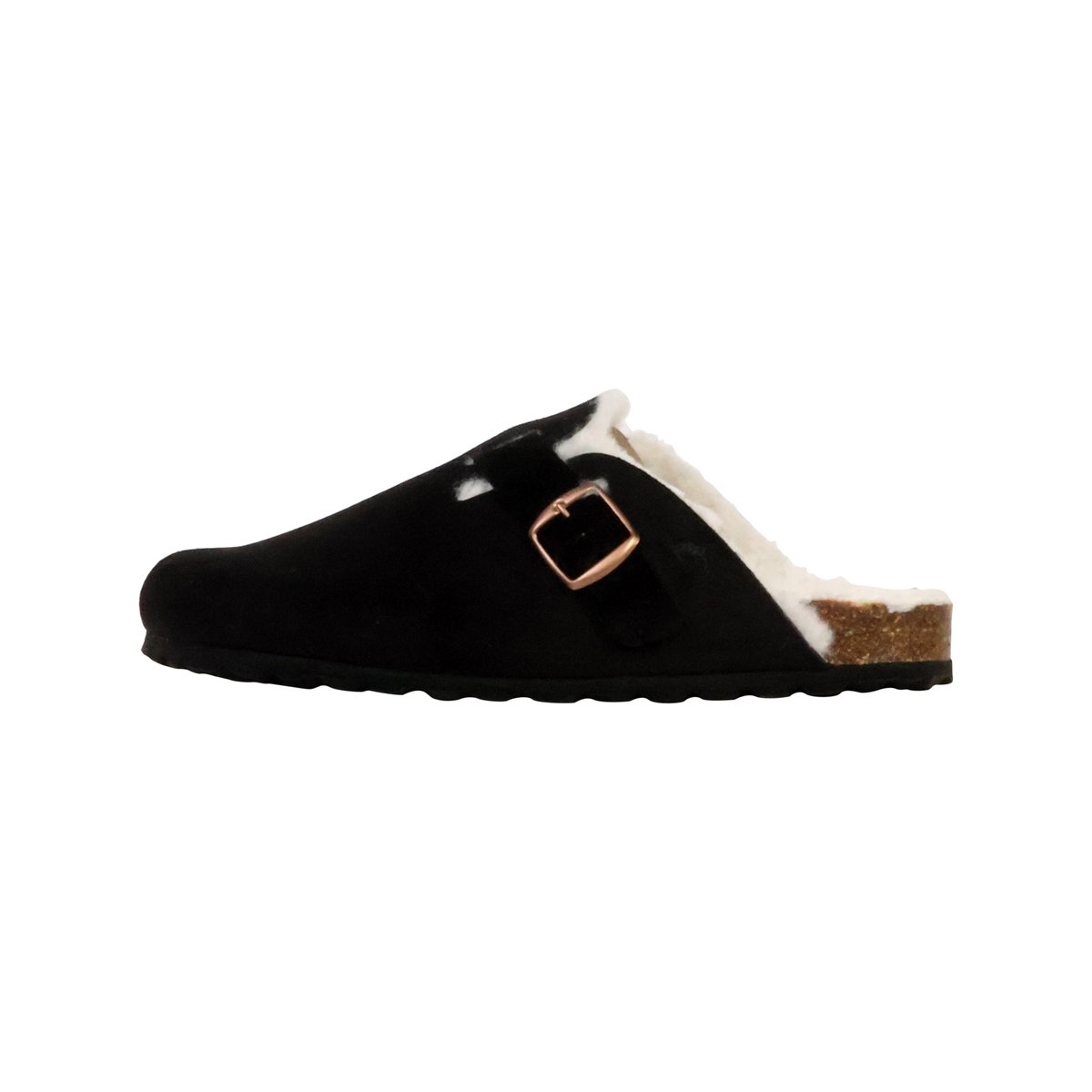 Mules Cuir Joana noir, THE DIVINE FACTORY