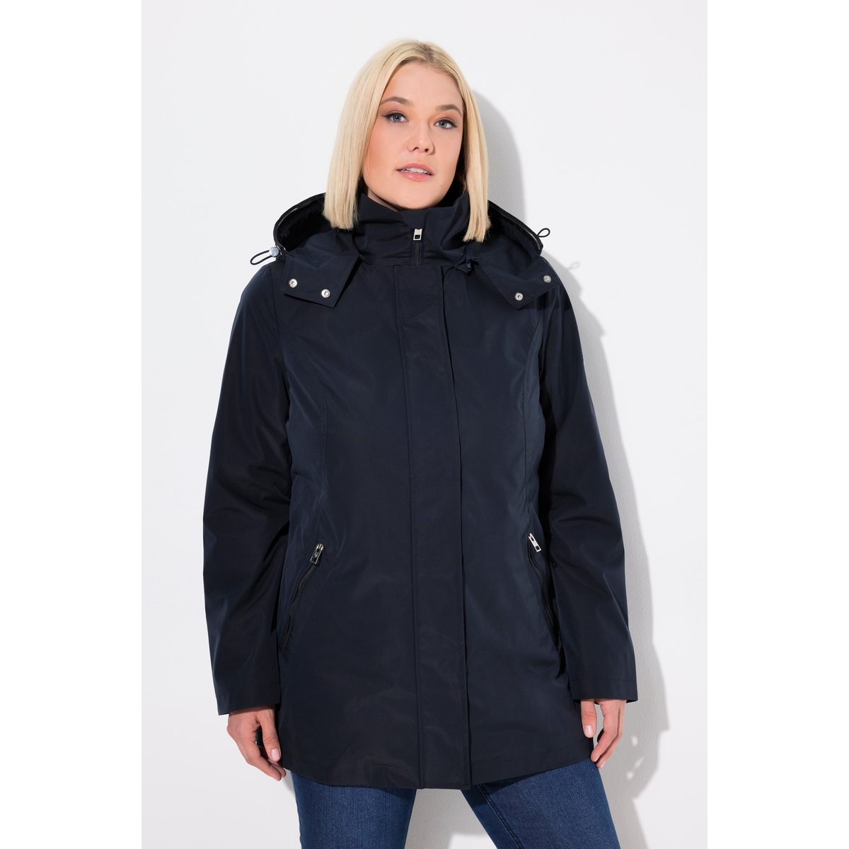 Veste technique HYPRAR à capuche marine, ULLA POPKEN
