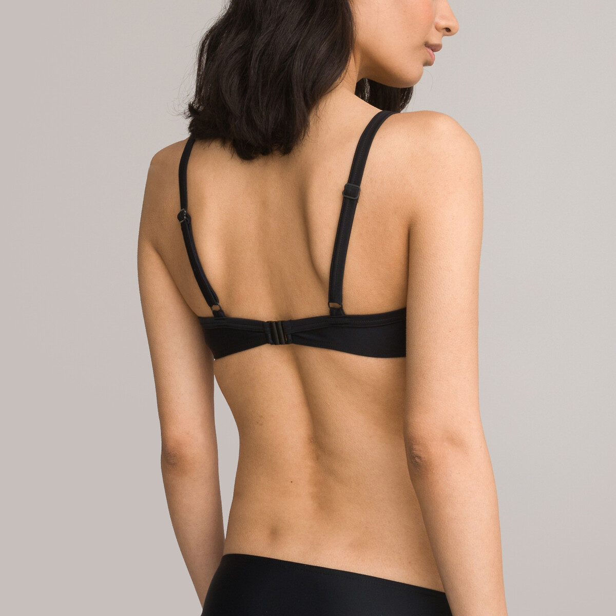 Padded Bikini Top black, LA REDOUTE COLLECTIONS