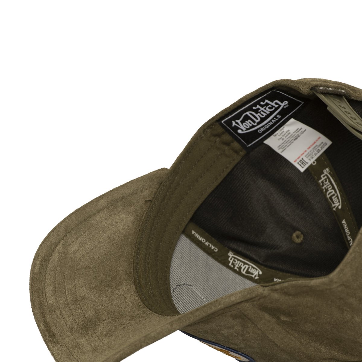 Casquette baseball FUR kaki/bleu/blanc/jaune, VON DUTCH