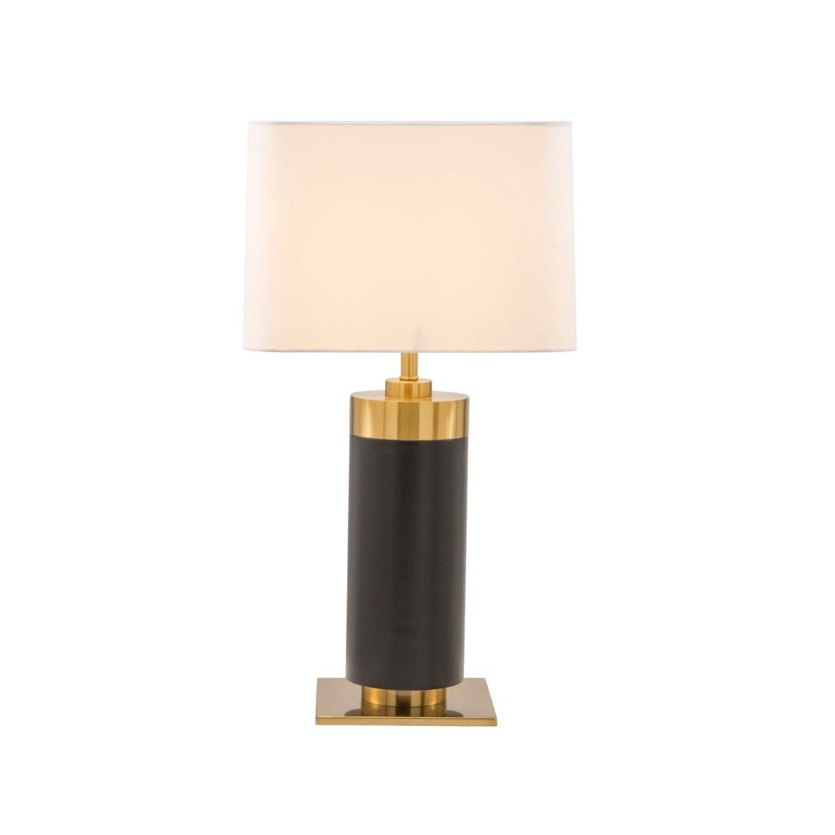Lampe à poser en métal noir et finition laiton doré H73 cm - VENDOME noir, SIGNATURE
