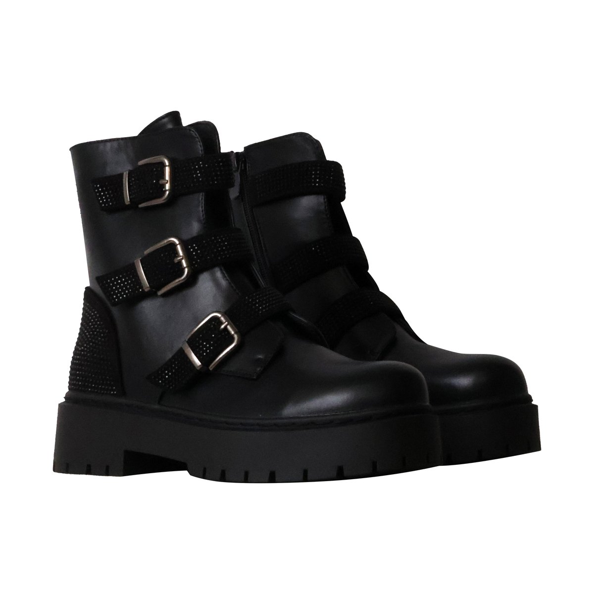 Bottines à Zip Bestelle noir, ENZA NUCCI