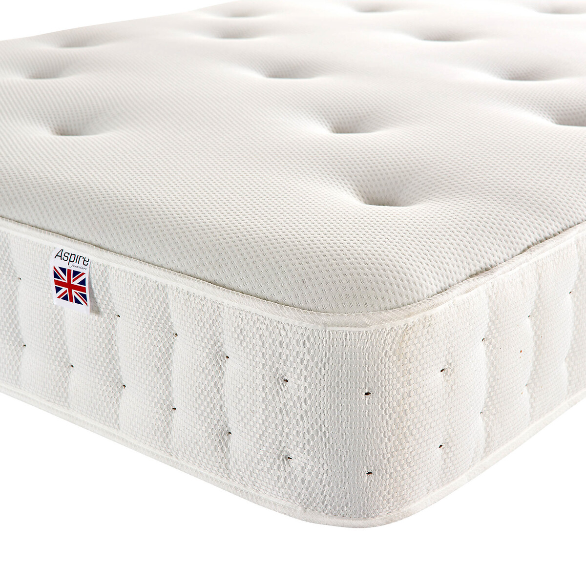 True Hybrid Natural & Memory Pocket+ Mattress white, ASPIRE