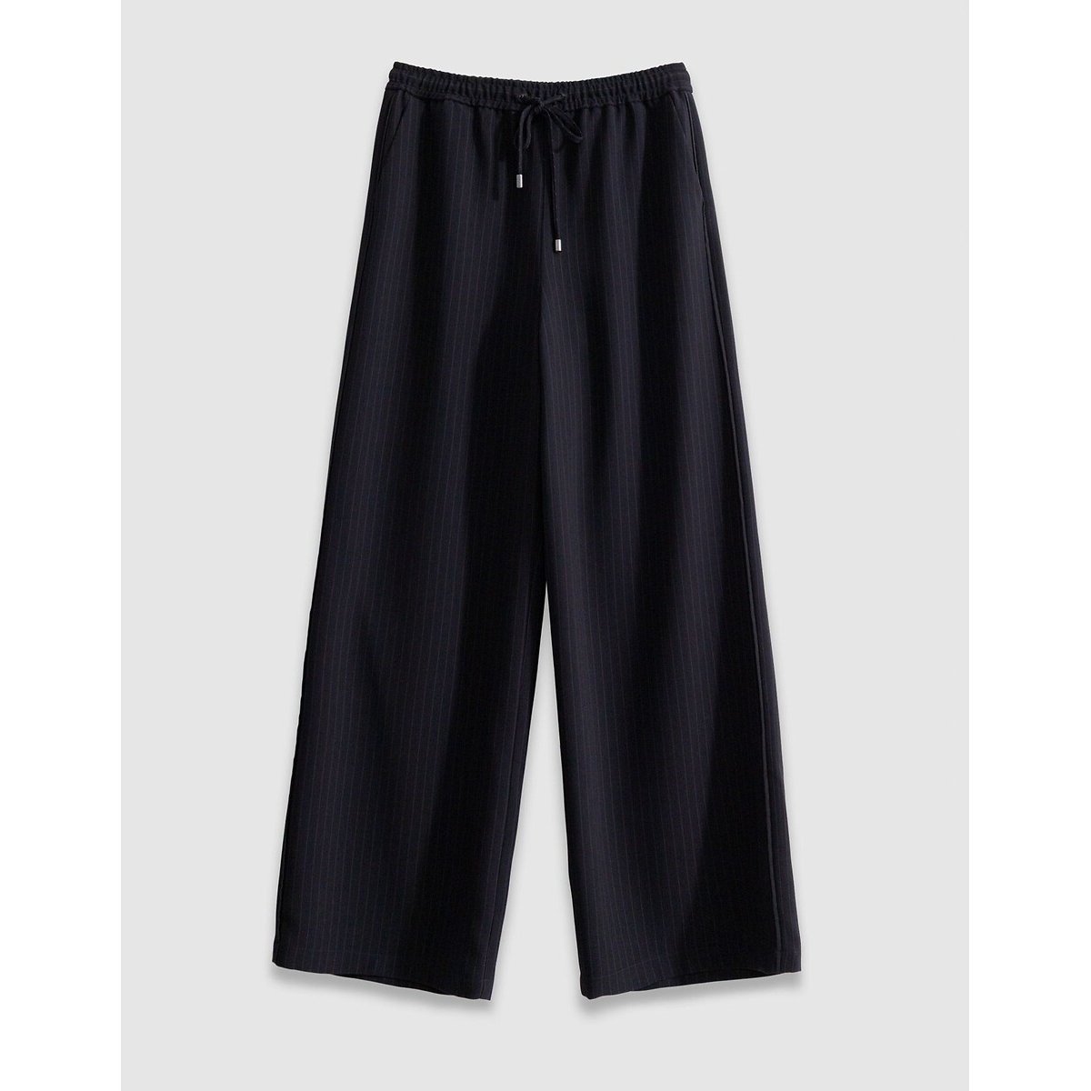 Pantalon de tailleur rayures tennis noir, IKKS
