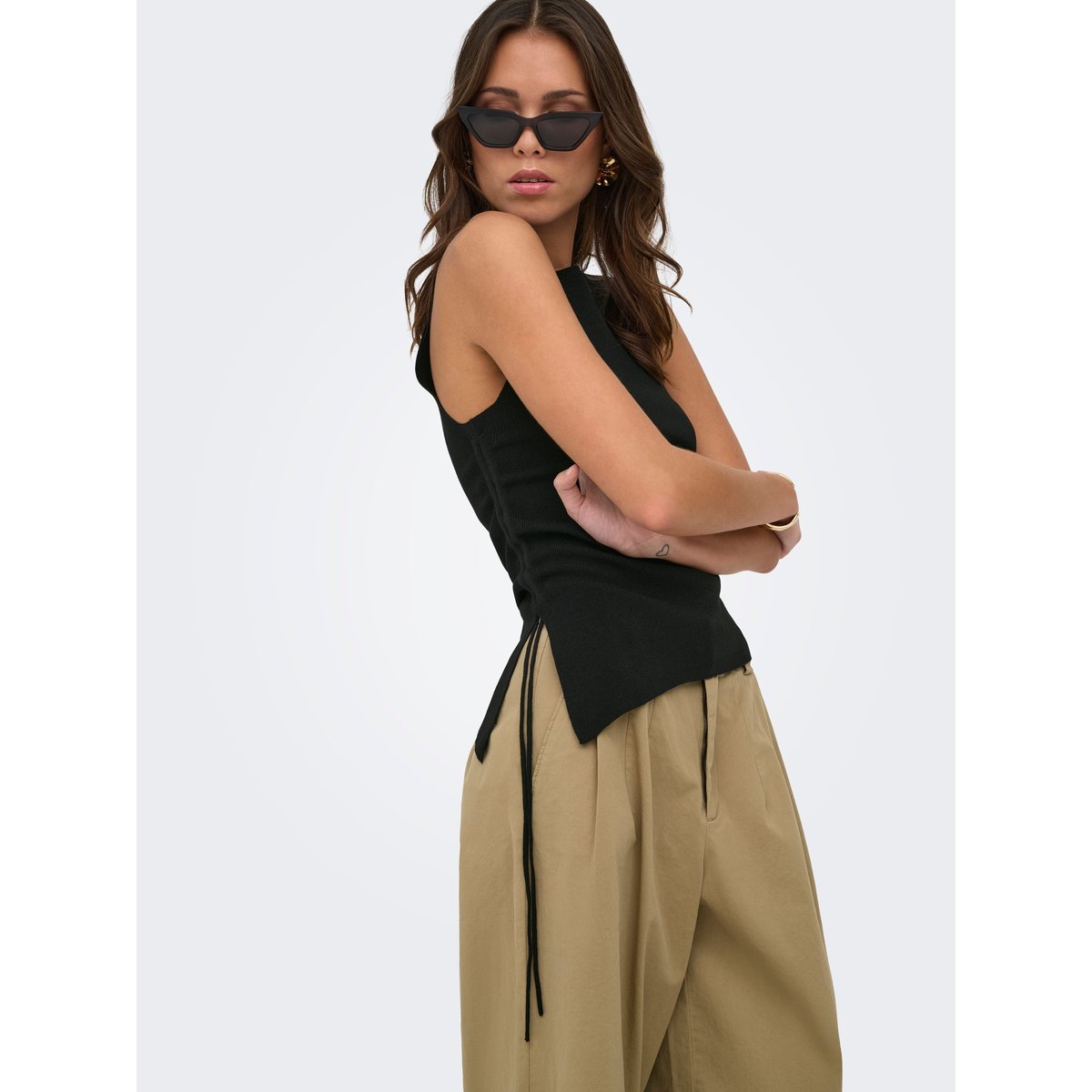 Top noire - black, ONLY