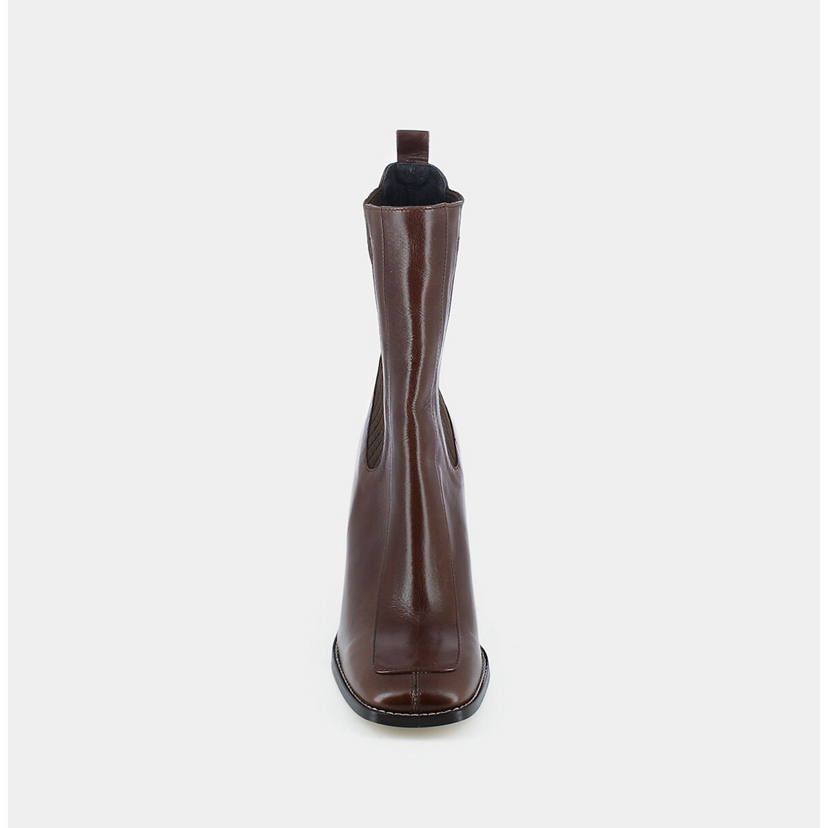 Boots cuir grainé Vanti marron, JONAK