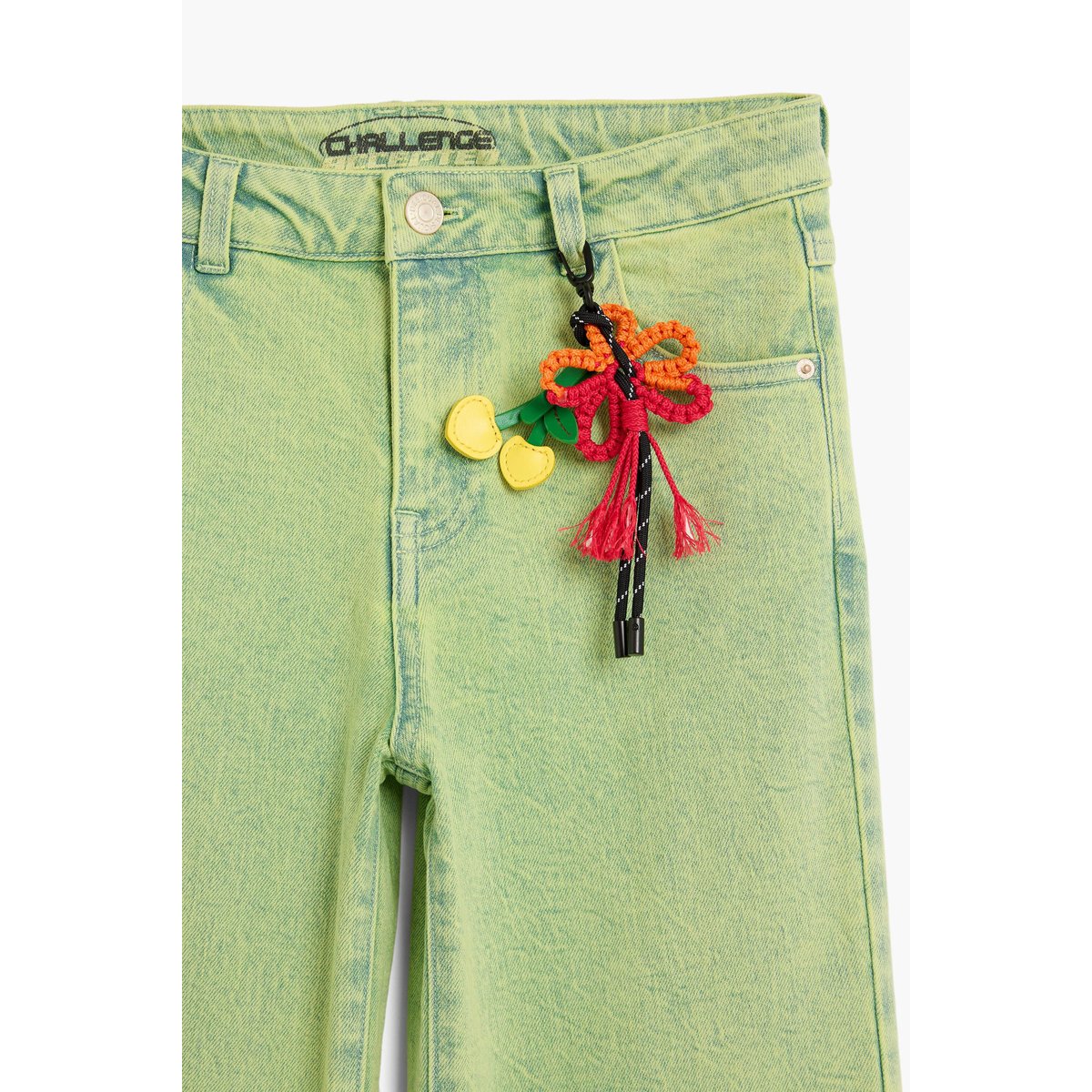Jean charm vert, DESIGUAL