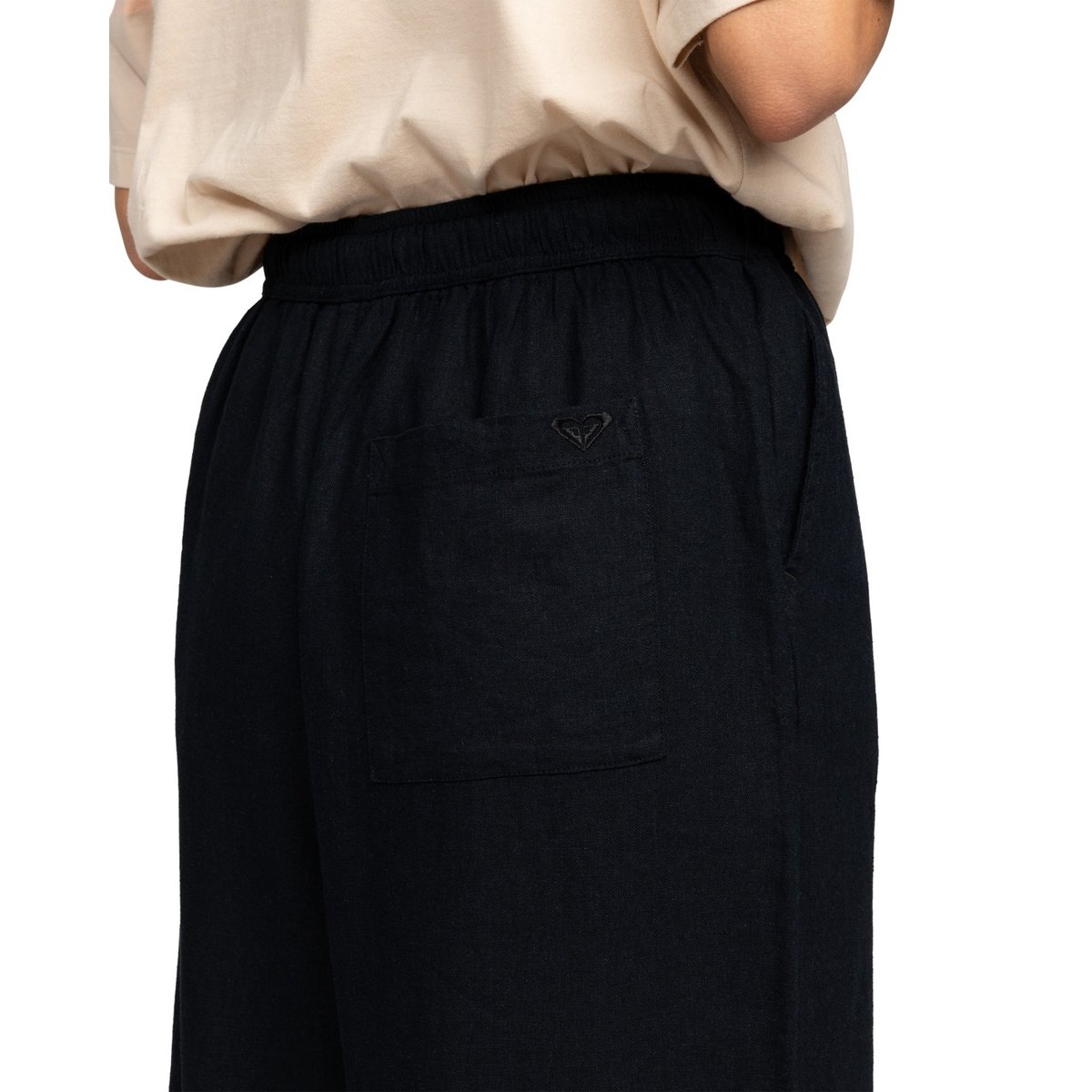 Pantalon souple LEKEITIO BREAK MID. noir anthracite, ROXY