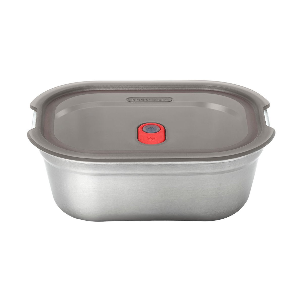 Boite repas 3 en 1 taille m en acier inoxydable micro ondable couleur unique, BLACK + BLUM