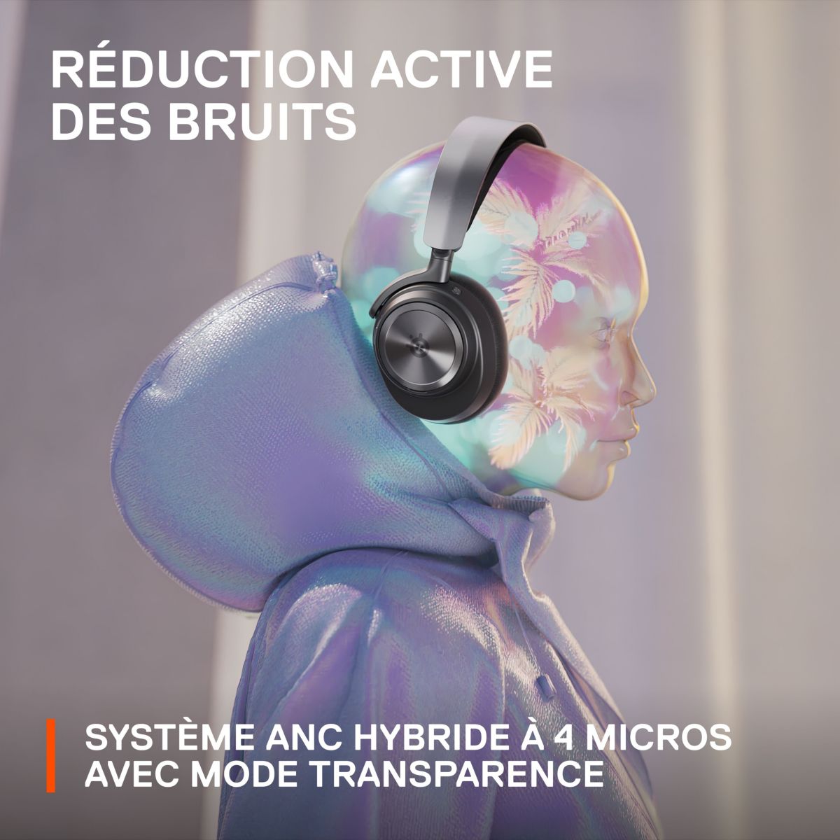 Casque gamer Arctis Nova Pro Wireless PS5 PC Exclusif couleur unique, STEELSERIES