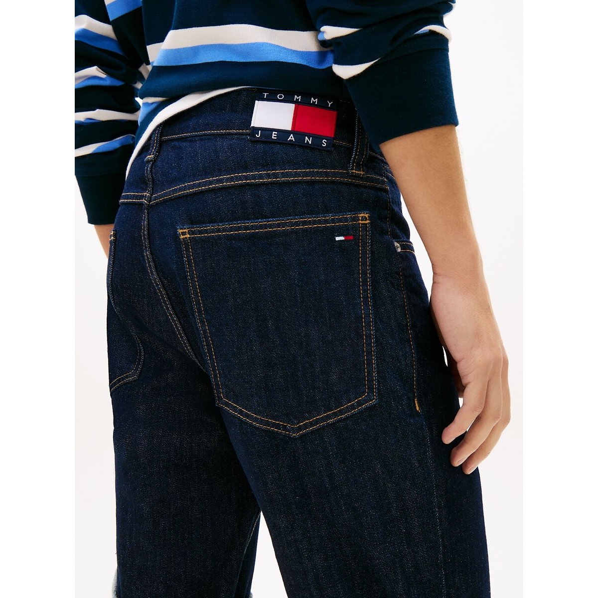 Pantaloncini Ronnie Stonewash denim scuro, TOMMY JEANS