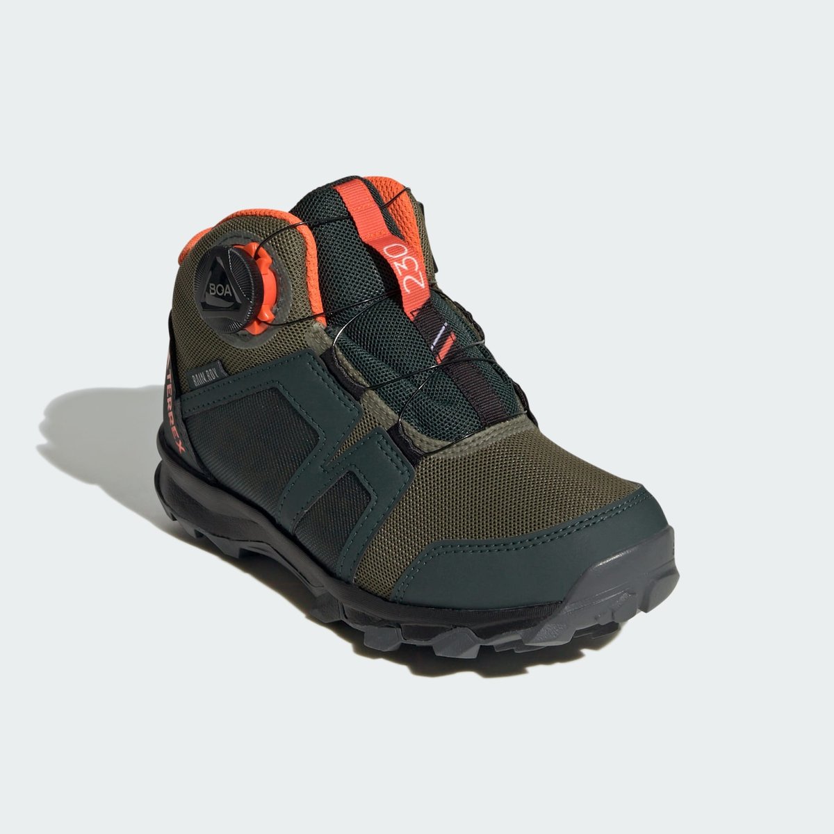 Chaussure De Randonnée Terrex Boa Mid Rain.rdy Chaussure De Randonnée Terrex Boa Mid Rain.rdy shadow green / pulse olive / impact orange, adidas Performance