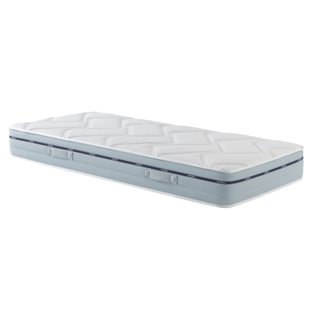 Matelas mémoire de forme Songe 500 blanc, SOMEO