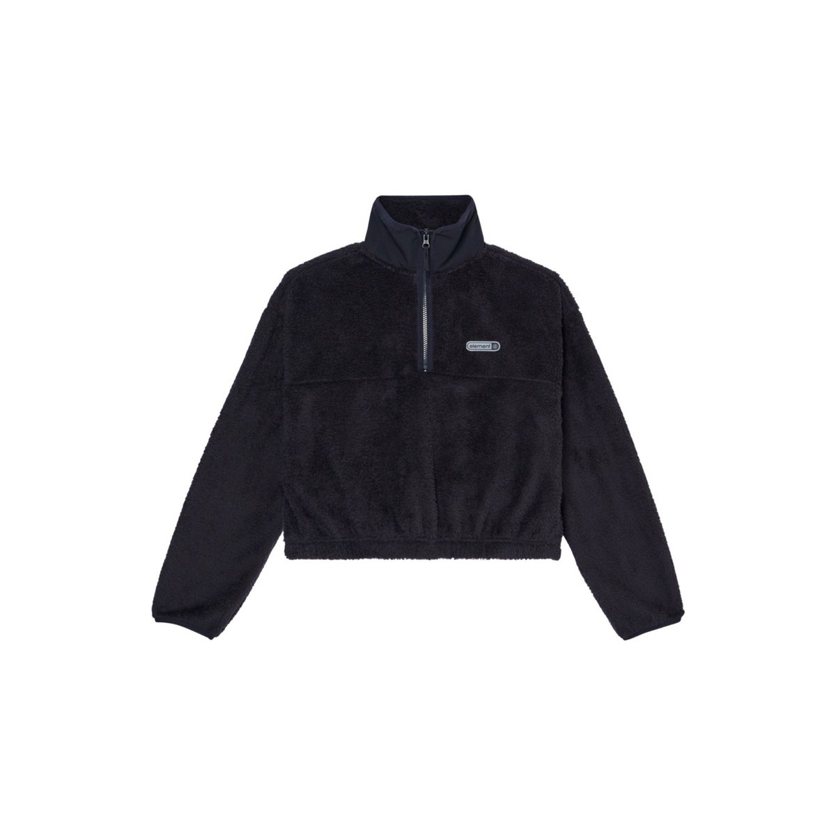 Veste de survêtement à zip 1/4 CLASSIC noir flint black, ELEMENT